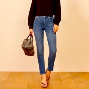 REFORMATION Harper High Rise Skinny Jeans